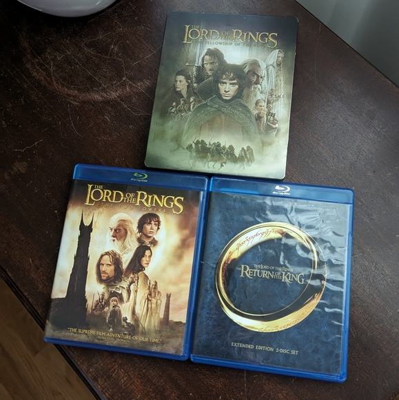 Bundle of LotR DVDs